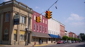 South Main Street in Clyde, Ohio – home to Sherwood Anderson up to age 19 and the community many believe to be the model for Winesburg, Ohio