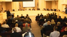 A large group of people came to city hall to learn more about a proposed 'noise' ordinance.