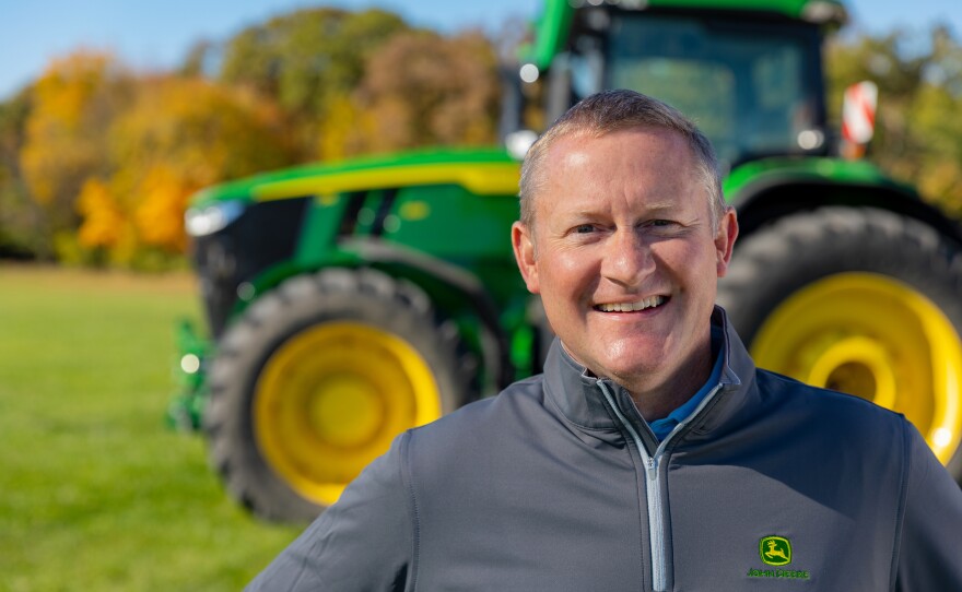 Deere Employees Will "Take the Tee" for CEO & Caddy John May | WVIK, Quad Cities NPR
