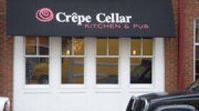 The Crepe Cellar, a new restaurant that is currently benefitting from the recession. hspace=4