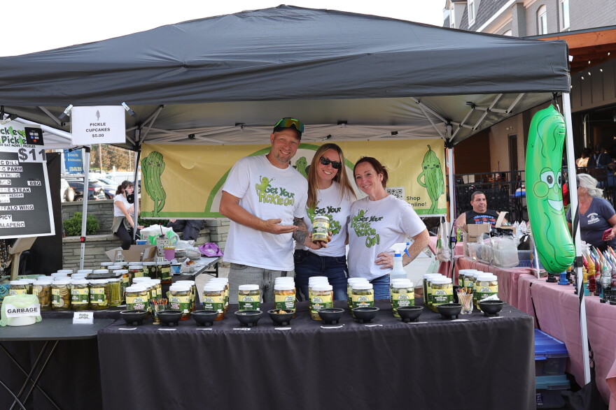 Pickle Me Poconos features around 170 vendors, all required to feature something pickle-related.