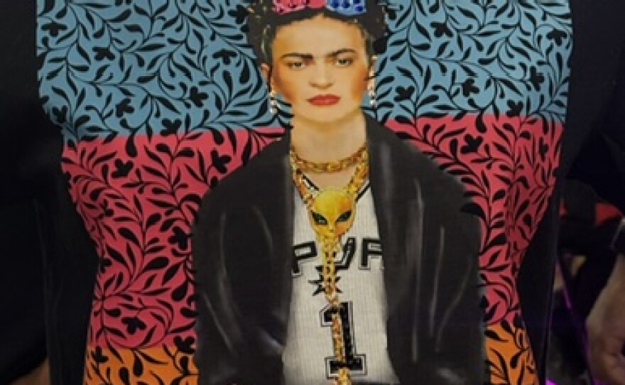 Frida wears a Spurs Wemby shirt — Frida Fest — Aug. 15, 2026