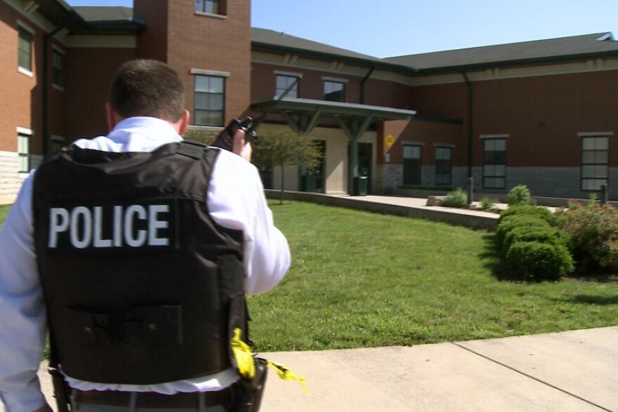 In 2013, Monroe County Community School Corporation conducted a mock active shooter drill at Jackson Creek Middle School. House Bill 1104 would set guidelines for schools to develop a protocol for these drills.