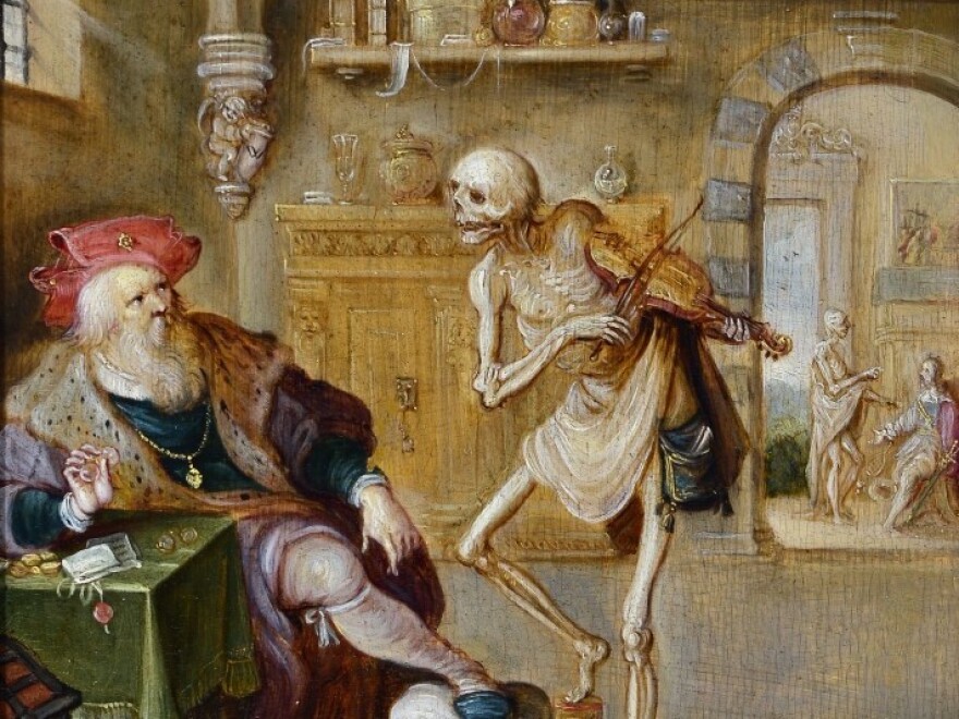 Frans Francken's Death Playing the Violin. In music theory, the tritone came to be known as the devil's interval.