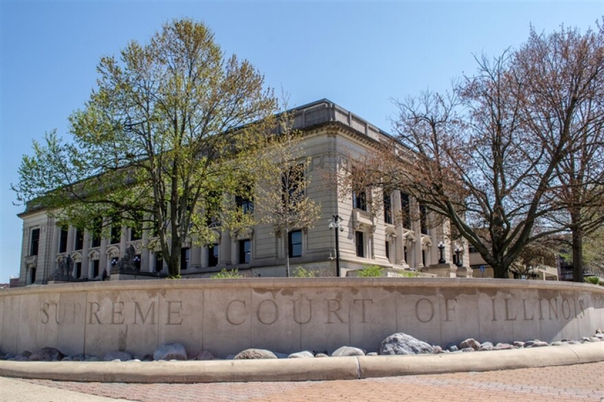 Illinois Supreme Court building in Springfield.