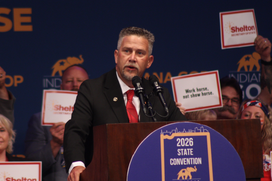 Republican David Shelton is in the spotlight this week as the secretary of state's race comes to a head. Shelton ran for the Republican nomination, losing the spot to Max Engling in June.