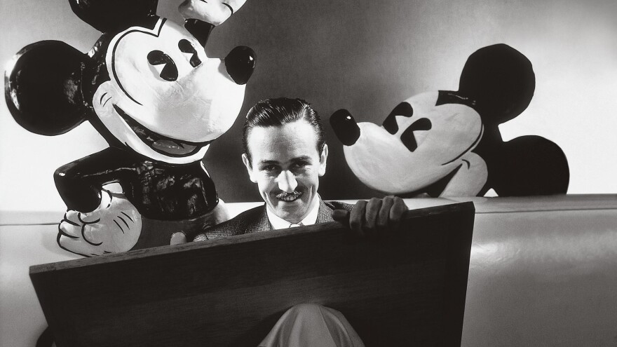 Walt Disney and Mickey 