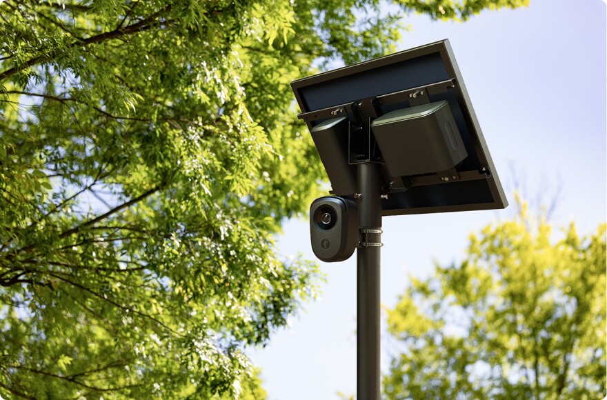 This is a Flock Safety automatic license plate reader.