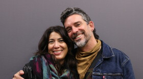 Sandra Dohnert and her husband Scott Bourne recently spoke to StoryCorps about their 18-year marriage.