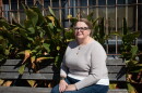 Kendra Wyatt, former CEO and co-founder for New Birth Company in Overland Park, sits for a portrait. Wyatt said she's still mourning the closure of the birth center.