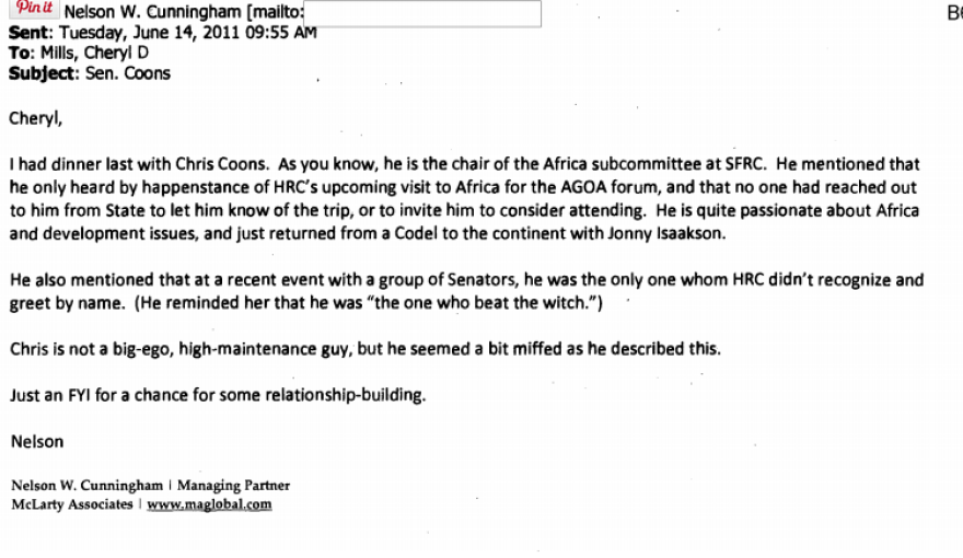 Nice to meet you, Madam Secretary.