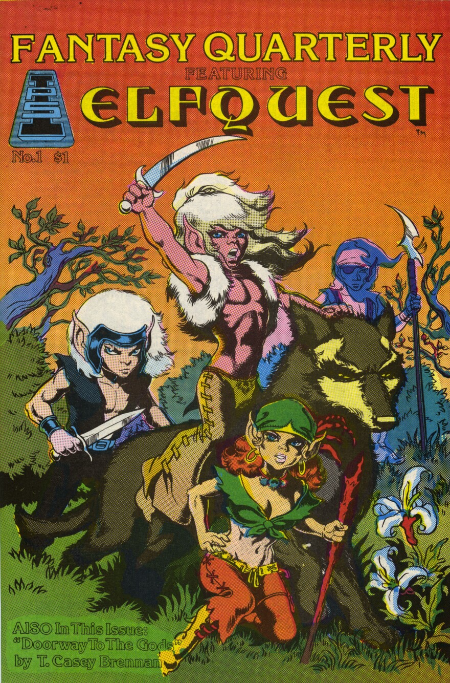 The very first issue of <em>ElfQuest</em>, from 1978.