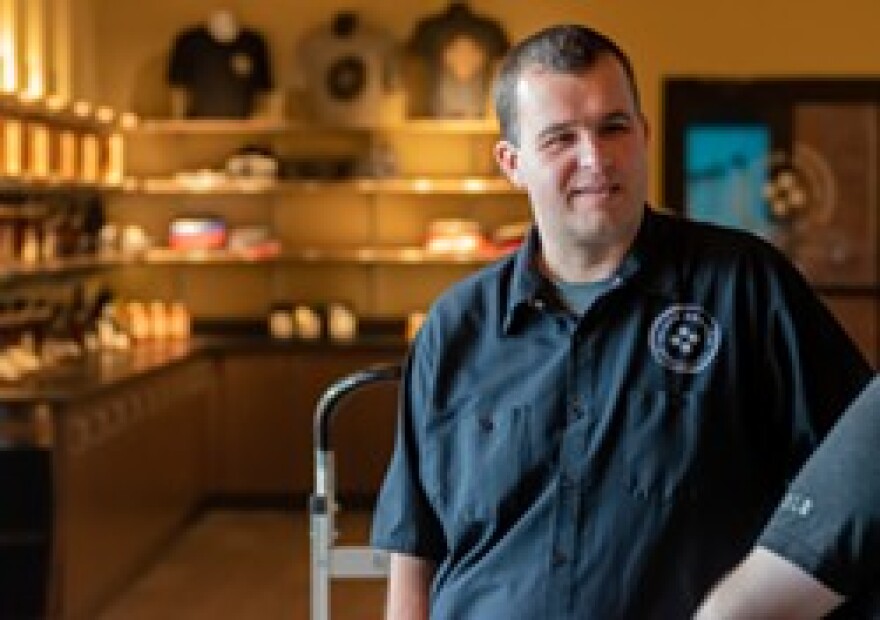 Black Button Distilling founder Jason Barrett.