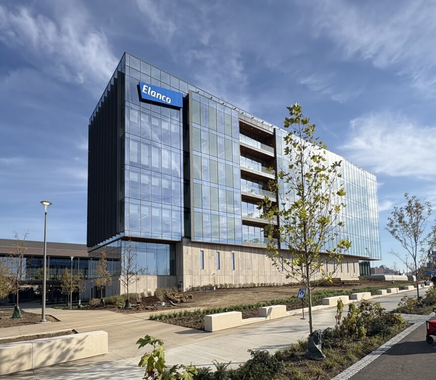 Elanco Animal Health global headquarters is now located in Indianapolis.