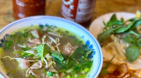 Vietnames pho at the Gretna restaurant Tan Dinh