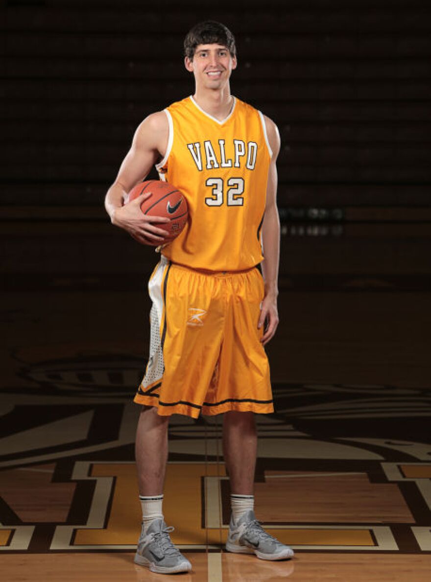 David Chadwick was a 6'9 forward at Valpo