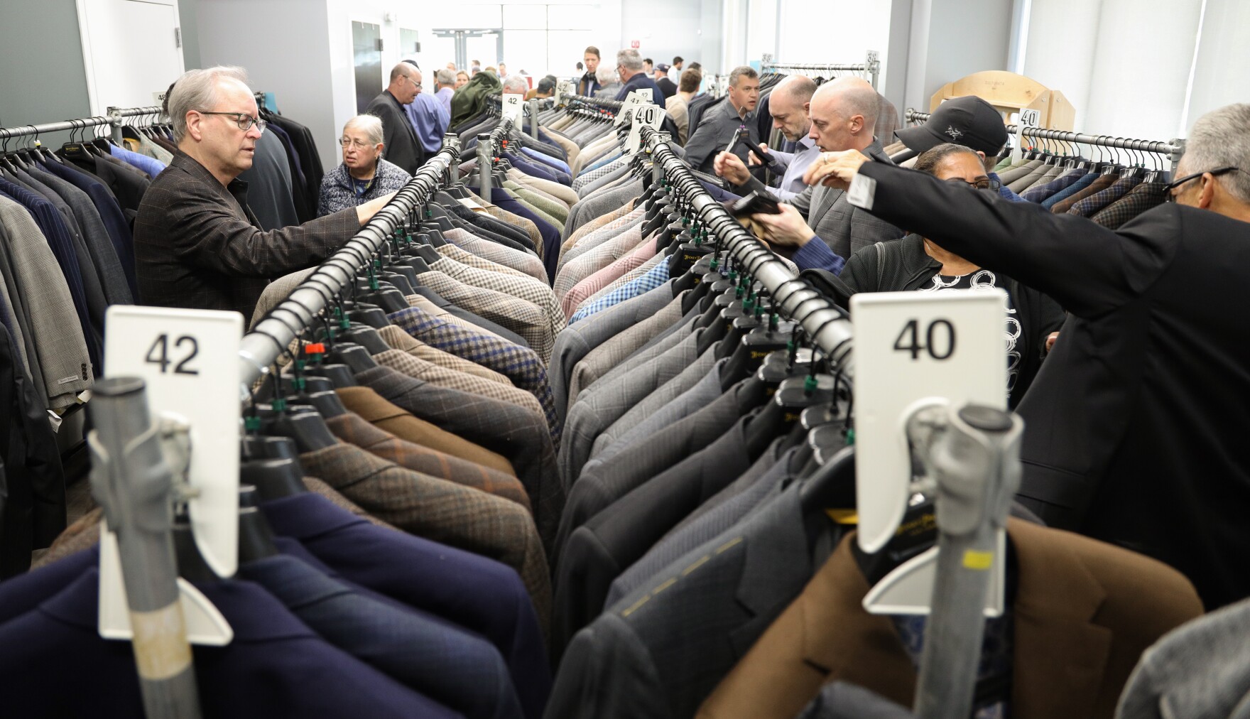 The final Hickey Freeman factory store sale draws a nostalgic crowd WXXI News
