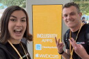 Lilly Seay and Scott Krager at the 2026 Worldwide Developer's Conference