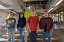 Four Manchester Community College students