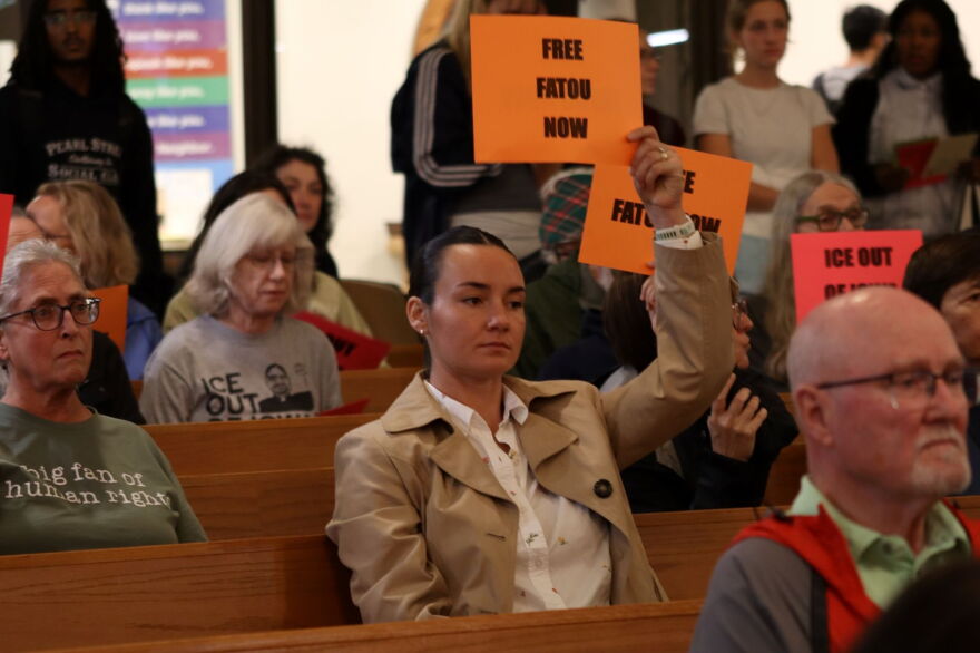 Advocates and concerned residents filled Iowa City's First United Methodist Church on Wednesday, Sept. 30 to rally for Traore's release. At that point, Traore was in ICE detention in Louisiana.