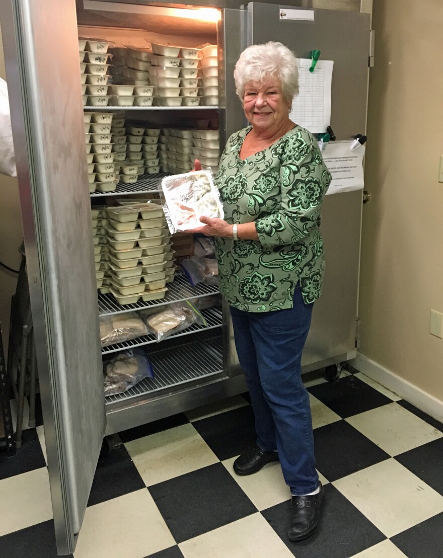 The Twin Valley Senior center is well on its way to restocking its freezer, now that it has been repaired.