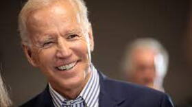 President Joe Biden smiling