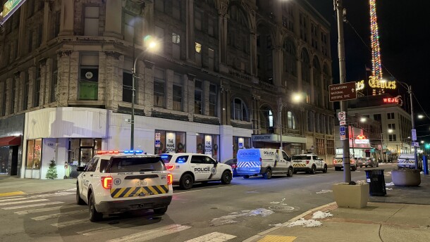 Scranton police are investigating a stabbing that left three people wounded at the Hotel Jermyn building Tuesday evening, Dec. 9, 2025.