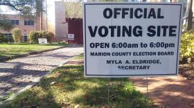 Indiana does not register people by political party, meaning it has what are called open primaries — any voter can take a Republican or Democratic ballot in the primary.