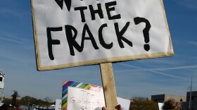 A sign of protest.
