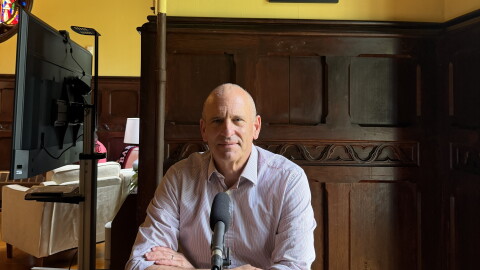Bard College's acting president Jonathan Becker