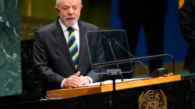 Brazil's President Luiz Inácio Lula da Silva speaks during the 81st session of the United Nations General Assembly at United Nations headquarters, Tuesday, Sept. 22, 2026.