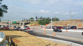Lexington Harrodsburg Road Double Crossover Diamond Interchange During Construction-file photo