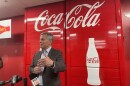 Governor Josh Stein speaking at Charlotte's Coca-Cola Consolidated facility