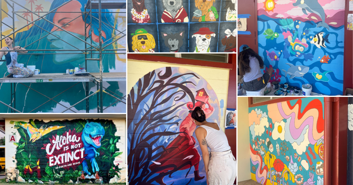 Murals cover the walls at Farrington High, but who do they represent?