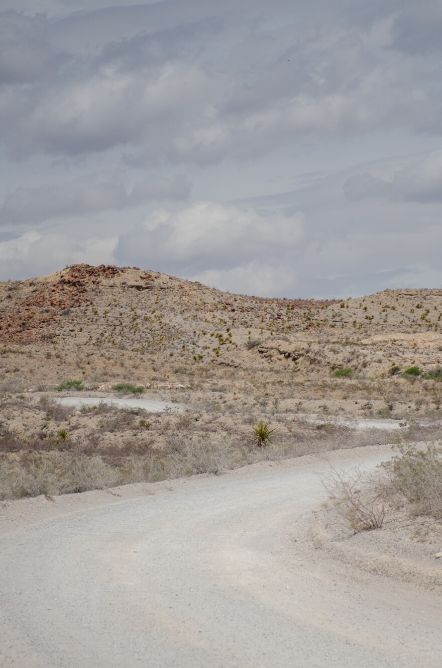 A view of Chispa Road in Jeff Davis County on April 1, 2026.