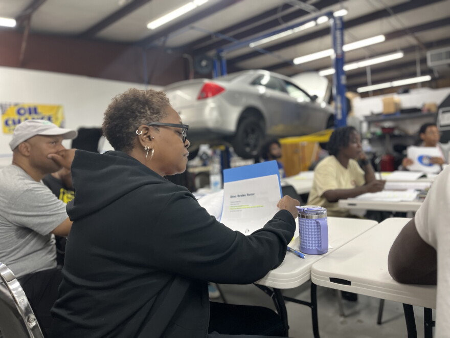 Stephanie Sheffield used to work in the financial sector but now wants to pursue a different career path.