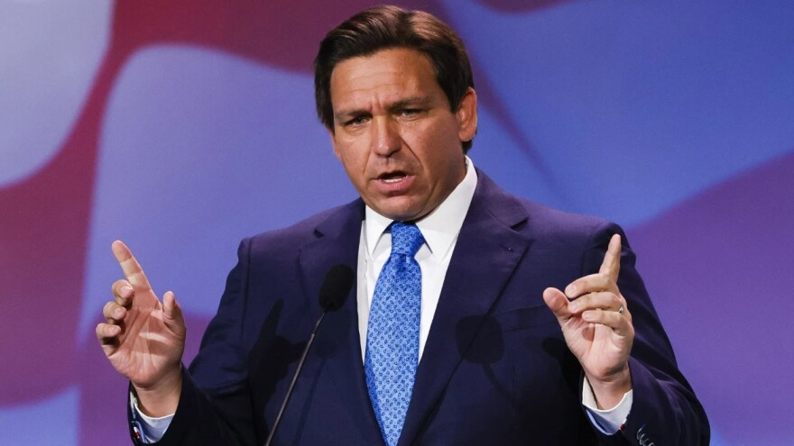 Gov. Ron DeSantis.