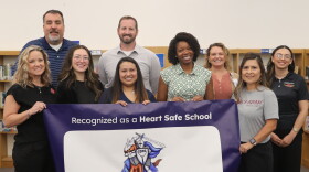 Castle Dome Middle School recently received recognition for achieving a Heart Safe School designation through the Project ADAM program in May.