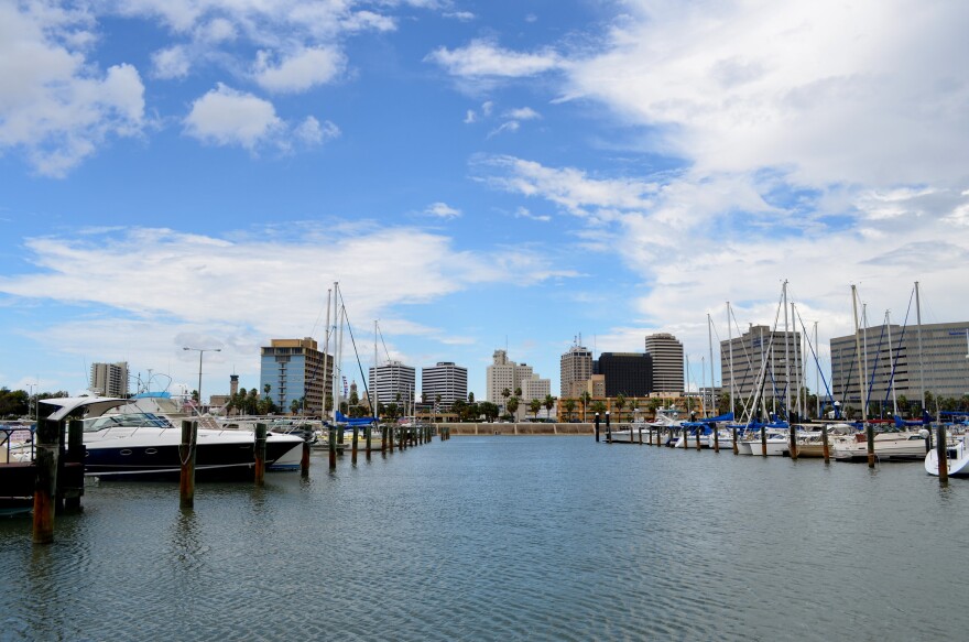 The marina in Corpus Christi in 2012.