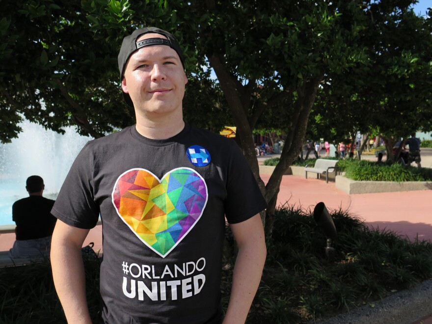 John Palys of Orlando is voting for Hillary Clinton. Palys says that the Pulse nightclub shootings shook him "to his core" and that gun reform is now the most important issue for him this election.