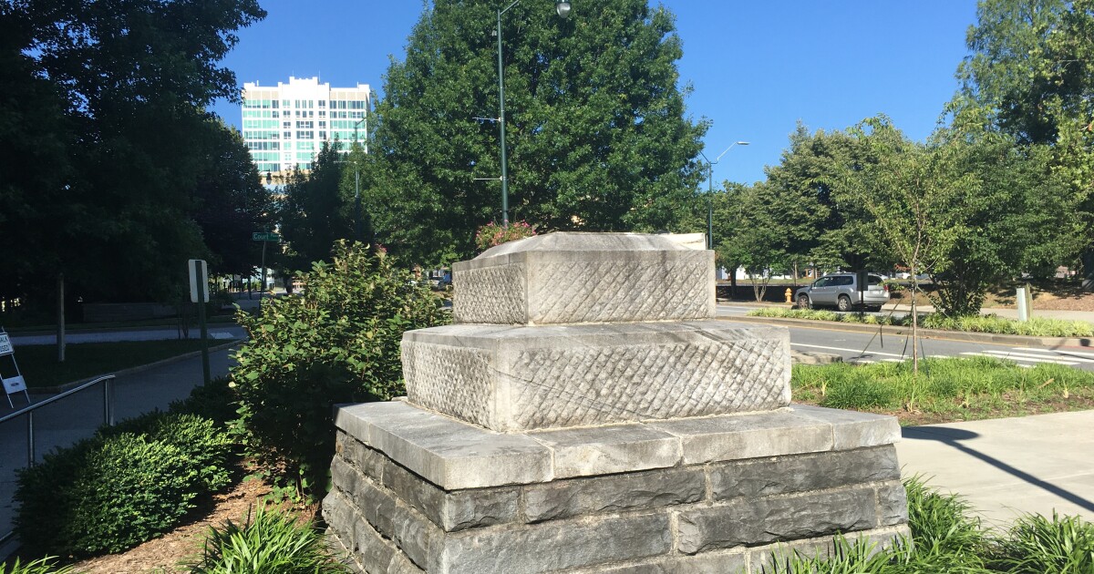 Second Confederate Monument In Asheville Taken Down
