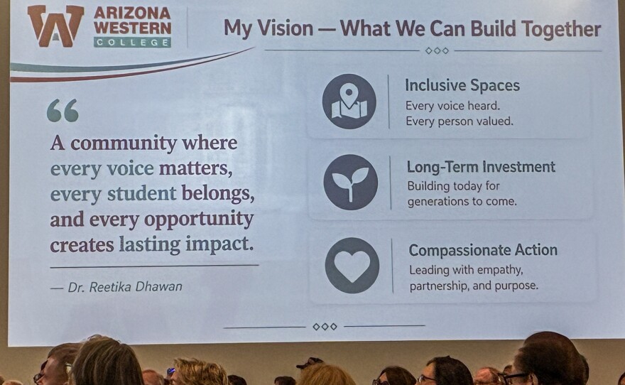 Dr. Reetika Dhawan's vision for AWC as presented at the welcome reception.
