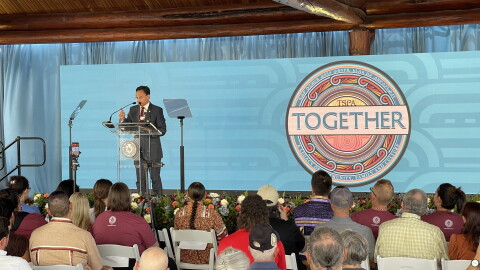 Cherokee Nation Principal Chief Chuck Hoskin Jr. gives his eighth and final State of the Nation address on Sept. 5.
