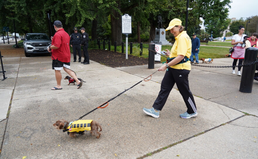 Dachshunds of Columbia held its annual "Halloweenie Walk" on Saturday, Oct. 17, 2026 in Columbia, S.C.