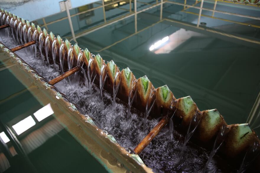 Treatment on the Warm Springs reservation is complicated by the technical demands of using surface water from a river.