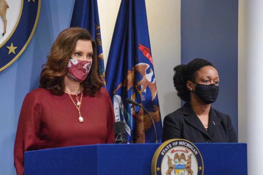Gov. Gretchen Whitmer Feb. 9, 2021 photo