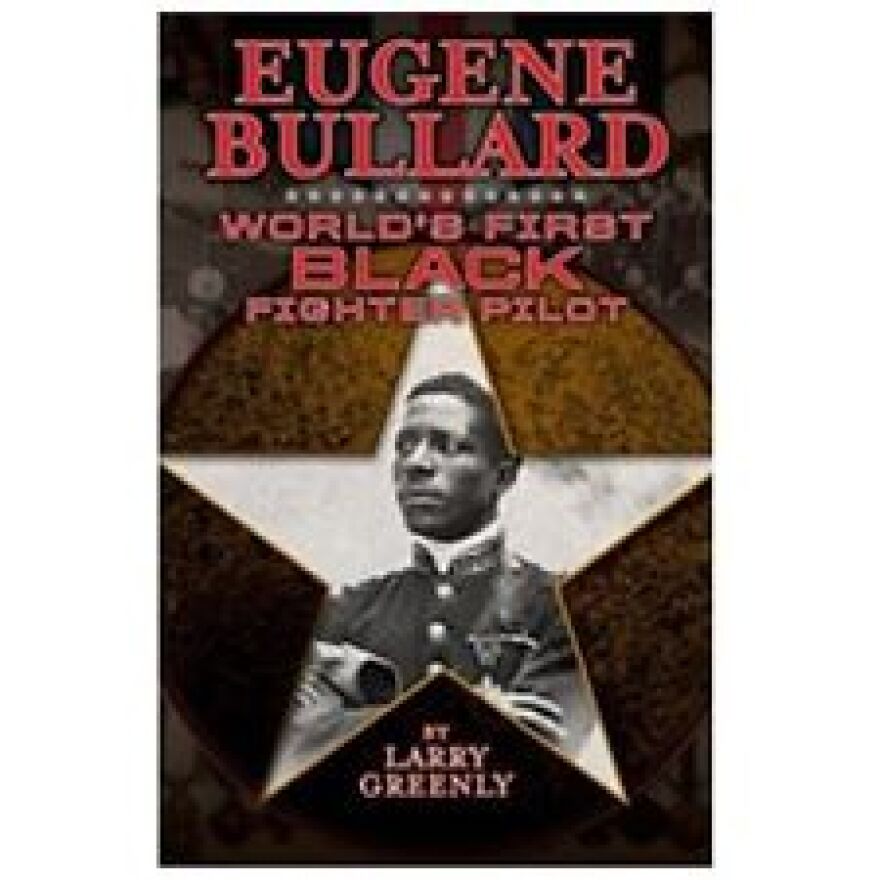 Book cover - old black and white photo of Eugene Bullard