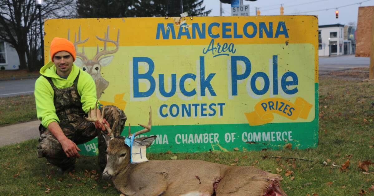 Opening Day at the Mancelona Buck Pole | Interlochen Public Radio