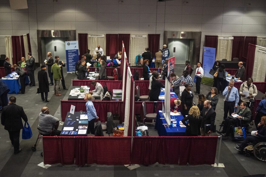 The U.S. Census Bureau estimates that fewer than 40 percent of those with a hearing disability work full time, according to its 2016 American Community Survey.