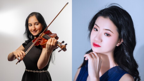Ilvina Gabrielian and Iris Choi